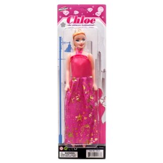 Toy Doll Party Dress Asst Clr