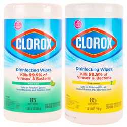 Clorox Disinfecting Wipes 2 Assorted 85 Ct Each