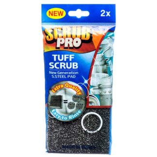 Scrubber Sponge 2Pc Tuff Scrub Sc-02