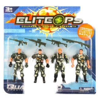 Toy Solider Figurine With Guns 8Pcs