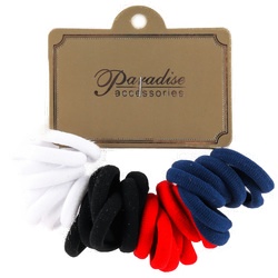 Hair Band Ponytail Small Asst 4 Colors