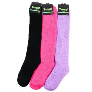 Hw Plain Cozy Sock Over The Knee Asst Colors 60Cm