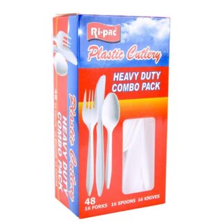 Ri-Pac Plastic Cutlery  Heavy Duty 48Ct