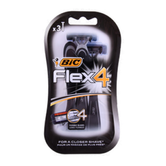Bic Flex 4 Comfort Razor 3 Ct