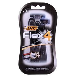 Bic Flex 4 Comfort Razor 3 Ct