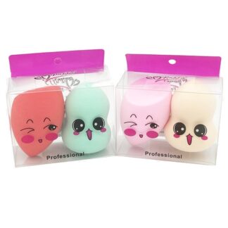 Make Up Sponge Puff 2Pc Asst Color