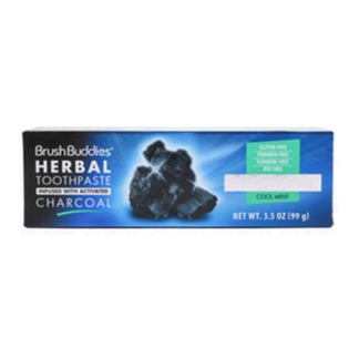 Herbal Toothpaste Infused With Charcoal 3.5 Oz