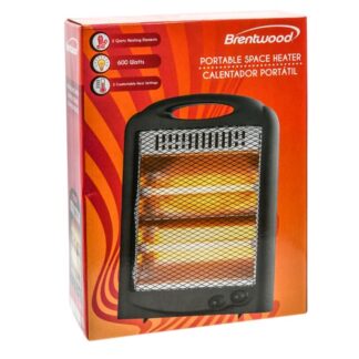 Hw Electric Radiant Heater 600W Black