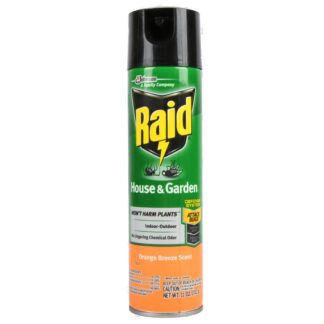Raid House & Garden Aerosol Orange Scent 11 Oz