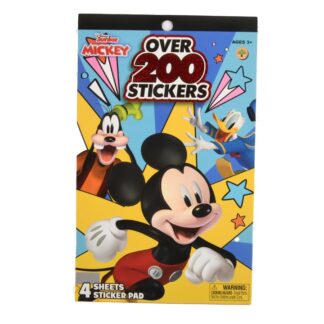 Mickey & Friends Sticker Pad Foil Cover 4 Sh