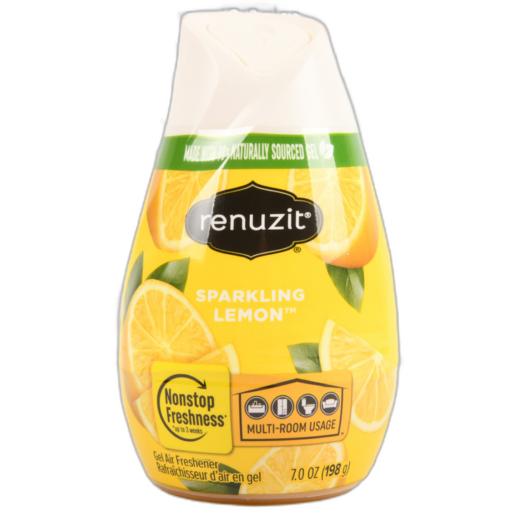 Renuzit Cones Sparkling Lemon Scent 7 Oz