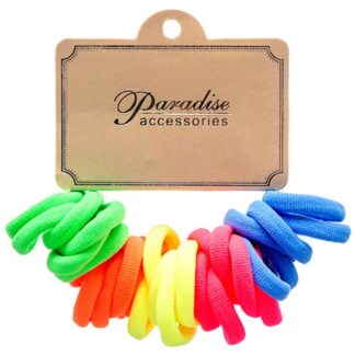 Hair Band 30 Count Bright Color Asst