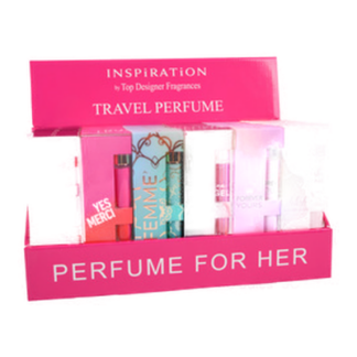 Perfume For Her 6 Asst 1.18 Oz(Hot Pink Display)