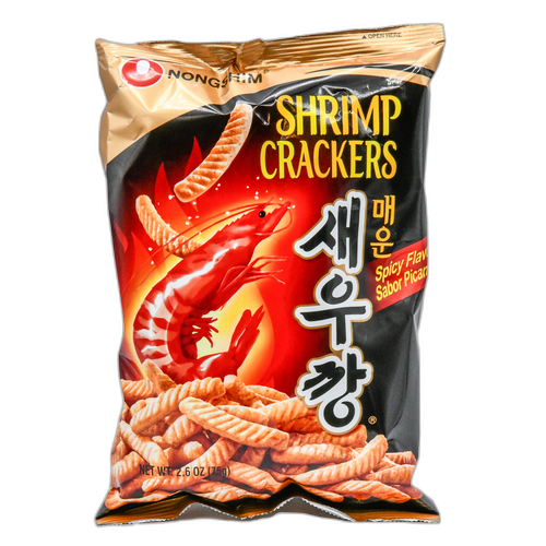 Nongshim Shrimp Crackers Spicy 2.64 Oz 20 Cs
