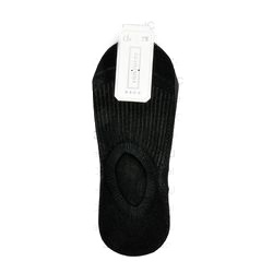 No Show Socks Plain Black