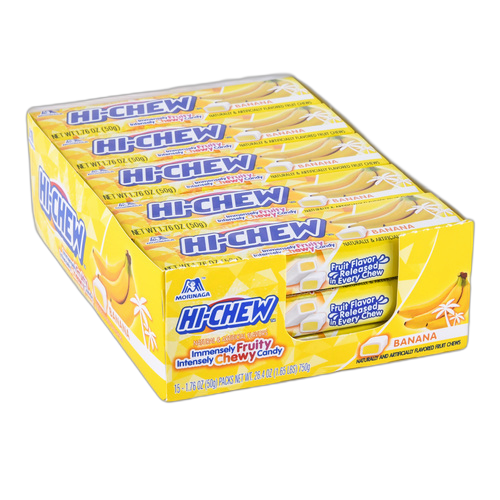 Hi-Chew Fruit Chews 1.76 Oz Banana