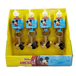 Key Chain Mickey Figural Metal Disp