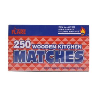 Ez Flames Wooden Matches 250Ct 2 Pk