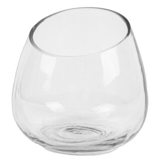 Glass Vase Succulent Round