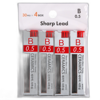 Lead Refill For Mech Pencil 0.5Mm 4Pcs