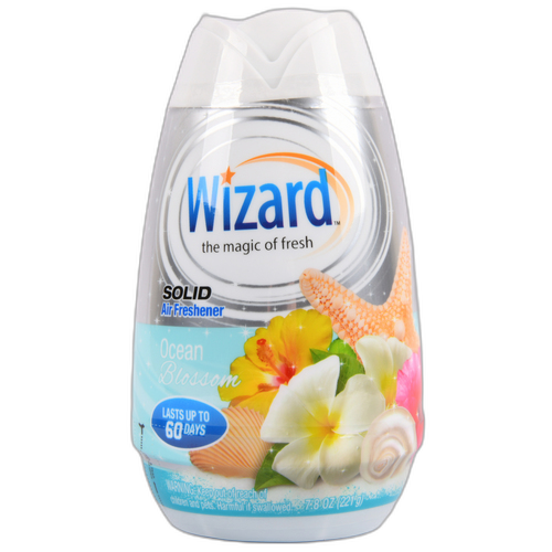 Wizard Solid Freshener Ocean Blossom 7.8 Oz