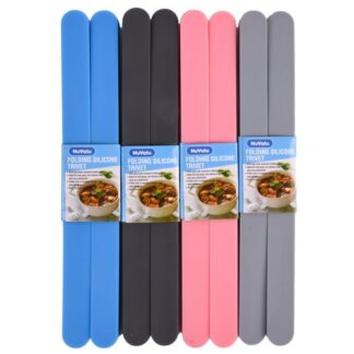 Nuvalu Folding Silicon Trivet In Pdq W/Asst Colors