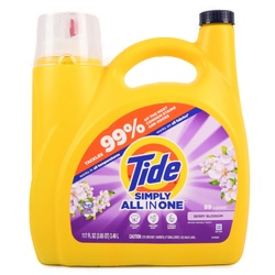 Tide Simply Detergent Berry Blossom 117 Oz