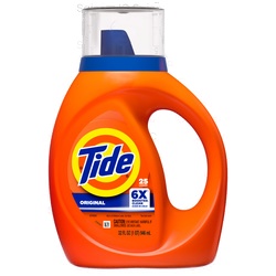 Tide Liquid Detergent He Original 32 Oz