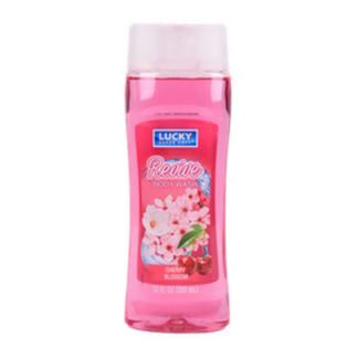 Lucky Revive Body Wash Cherry Blossom 12 Oz