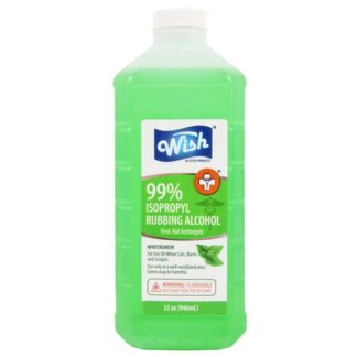 Wish Wintergreen Alcohol 99% 32 Oz
