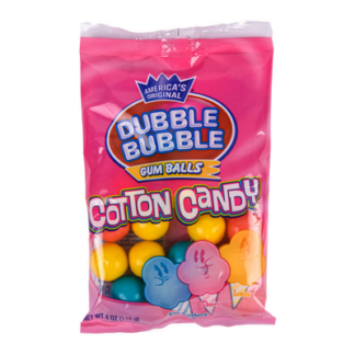 Dubble Bubble Cotton Candy Asst Flav 4 Oz