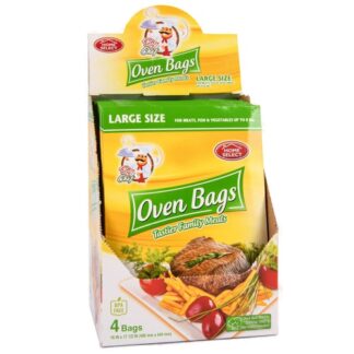 Home Select Oven Bag Size Large 4 Ct Display