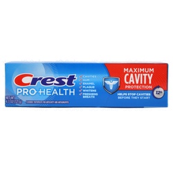 Crest Pro-Health Maximum Cavity 4.3 Oz