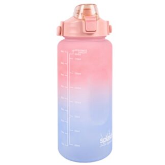 Splash Plastic Water Bottle Rainbow Asst 64 Oz