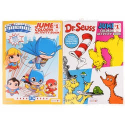 Dc/Dr. Sues Jumbo Color & Activity Book