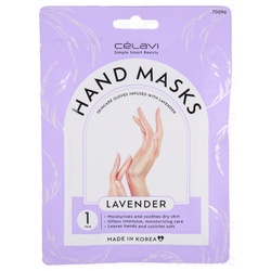 Celavi Hand Mask Lavender 1 Pr