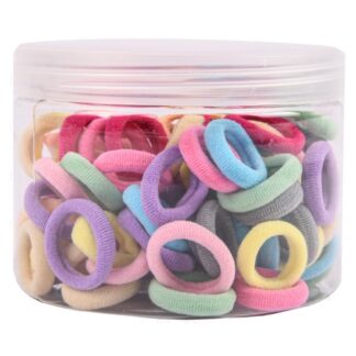 Mini Hair Elastics Asst Color