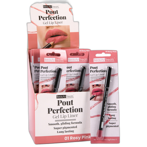 Beauty Treats Gel Lip Liner Rossy Pink