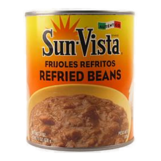 Sun Vista Refried Beans 31 Oz*3Y