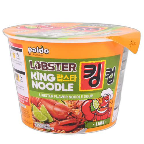 Paldo Lobster Flavor Noodle Soup Lime 3.88 Oz