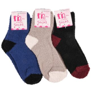 Hw Women Cozy Ankle Socks  Asst 1Pr