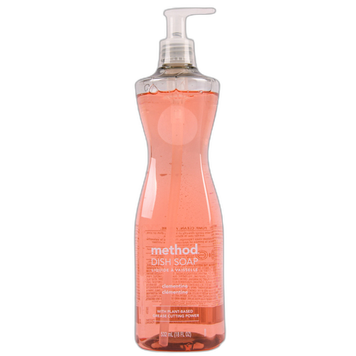 Method Liquid Dish Soap Clementine 18 Oz