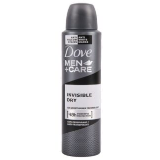 Dove Men Body Spray Invisible Dry 150 Ml