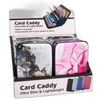 Card Caddy Marble Asst