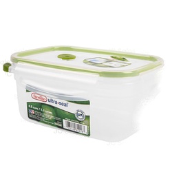 Sterilite Rec Container Clr W/Grn Lid 4.5 Cup