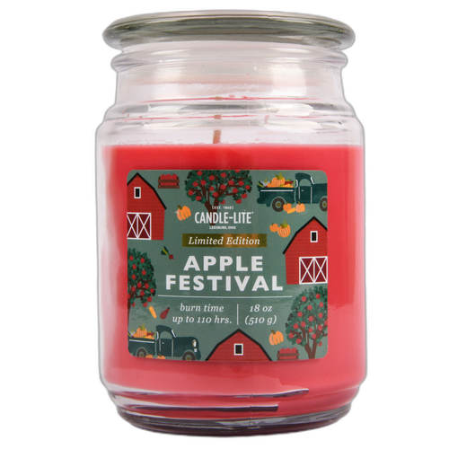 Candle Lite Apple Festival 18 Oz