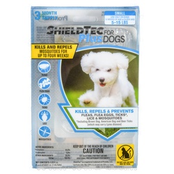 Shieldtec Plu F/Sm Dog Flea&Tick Treatment 3 Ct