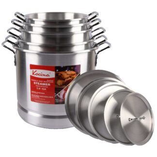 Kocina Alu Steamer Pots 20/24/32/40&52 Qt