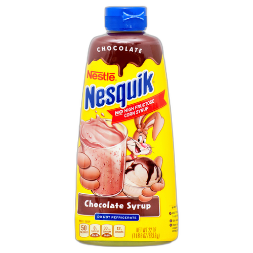 Nestle Nesquik Syrup Chocolate 22 Oz