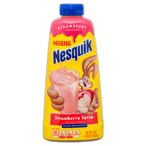 Nestle Nesquik Syrup Strawberry 22 Oz